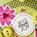 Peace, Love, Joy Card