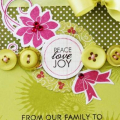 Peace, Love, Joy Card