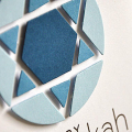 Happy Chanukah Card Detail