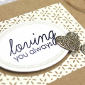 Loving You Always Card - detail