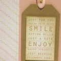 Stitched Smile & Enjoy Card