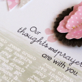 Thoughts and Prayers card - detail