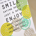 Smile Button Card Detail