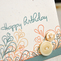 Happy Birthday Card Detail