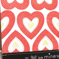 Be Mine Heart Note Card