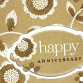 Happy Anniversary Tapestry Card