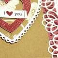Fancy Love Card - detail