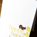 Happy Squirrel card