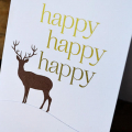 Happy Deer card