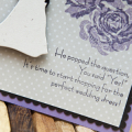 Supplies

Stamps: Just a Kiss, The Sweet Life
Ink: Smokey Shadow, Pure Poppy, Winter Wisteria
Cardstock: True Black, Winter Wisteria, Rustic White, Smokey Shadow
Dies: Man & Wife
Other:...