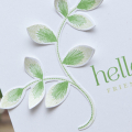 Supplies

Stamps: Embroidered Blooms
Ink: SPring Moss, New Leaf
Cardstock: Rustic White
Dies: Turning a New Leaf