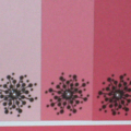 Green Thumb set used & Berry Sorbet cardstock as the card base. Design from SheetLoad Mini - August.