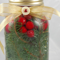 Christmas Home Decor Jar