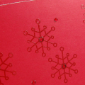 Gift Bag Snowflake Paper Detail