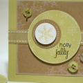 Holly Jolly Snowflake Card