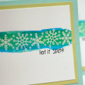 Snowflake Card Sending Kit - Let it Snow Cards