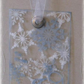 Acetate gift tag