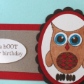 A quick card for my son's birthday. I used the color challenge put out Mary K (CMWC22).