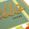 Hello Card - detail