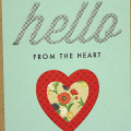 Hello From the Heart Card