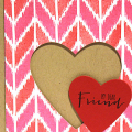 Dear Friend Heart Card