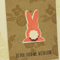 Bunny With Love Card