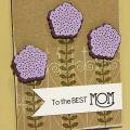 Best Mom Flowers Card