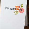With Love card