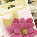 Supplies

Stamps: Boutique Accessories
Ink: Simply Chartreuse
Cardstock: Rustic White
Patterned Paper: Sweet Blush stripes
Felt: Simply Chartreuse, Autumn Rose
Dies: Boutique Accessory...