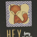 Hey Foxy Card