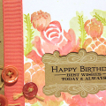 Watercolor Flowers Birthday Card