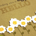 Happy Hello Card - detail