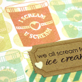 We Scream for Ice Cream Card - detail