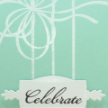 Supplies
All supplies Papertrey Ink unless otherwise noted.
Stamps: Ribbons & Bows, Faux Ribbon, Boutique Borders-Mother;
Ink/Card Stock: Aqua Mist, White, Smokey Shadow;
Other: Boutique...