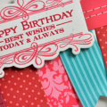 Birthday Banner detail