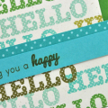 Happy Hello detail