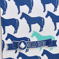 Horsey Hello There Card