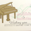 Supplies
All supplies Papertrey Ink unless otherwise noted.
Stamps: Rhythm & Soul, Background Basics: Sheet Music, Fancy Flourishes, For the Graduate;
Ink/Card Stock: Lavender Moon, White,...