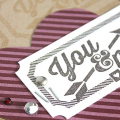 You & Me Card - detail