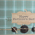 Plaid Happy Father's Day Card
