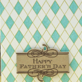 Supplies

Stamps: Boutique Borders: Father, A Little Argyle
Ink: Hawaiian Shores, Simply Chartreuse, Dark Chocolate
Cardstock: Rustic White, Kraft
Dies: Boutique Borders: Father