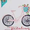 Just Keep Pedaling card