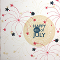4th of July Fireworks Card