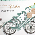 Bicycles for Two Wedding Card