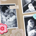 Welcome Baby Ailsa Mini Book - inside pages