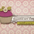 Supplies

Stamps: Boutique Borders: Baby, Baby Button Bits
Ink: Dark Chocolate
Cardstock: Rustic White, Simply Chartreuse, Kraft
Patterned Paper: Crate Paper
Felt: Autumn Rose, Simply...