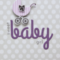 Supplies

Stamps: Wonderful Words: Baby, Polka Dot Parade #4
Ink: Smokey Shadow
Cardstock: Lavender Moon, Rustic White, Soft Stone, Plum Pudding
Patterned Paper: Soft Stone polka dot
Dies:...