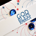 God Bless America Card Detail