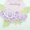Supplies
All supplies Papertrey Ink unless otherwise noted.
Stamps: Rosie Posie, We Go Together;
Ink/Card Stock: Sweet Blush, Rustic White, Lavender Moon, Wisteria Wonder, Spring Moss;
Other:...