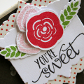 You're Sweet card - detail